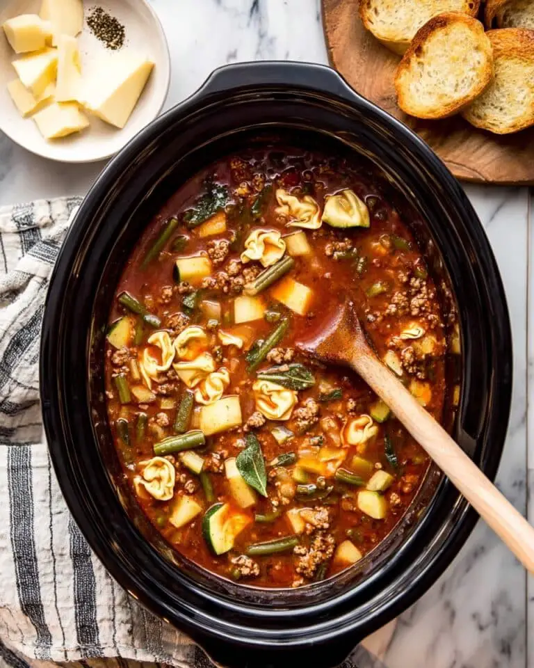 Crockpot Minestrone Soup Recipe