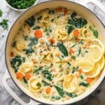 Vegan Tortellini Soup Recipe
