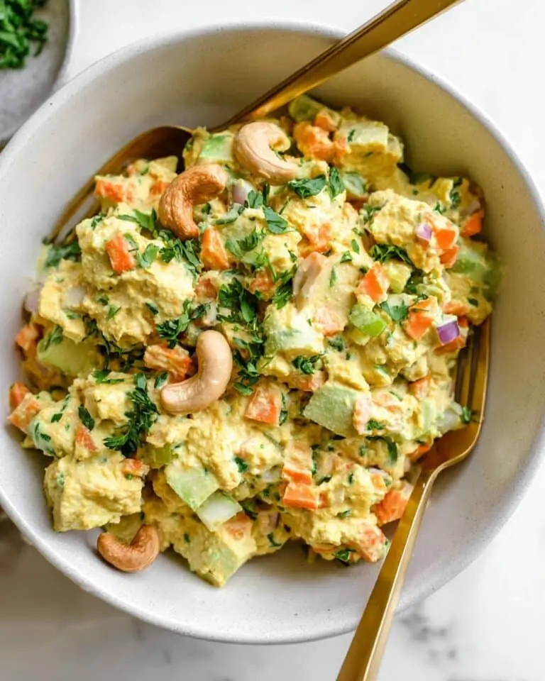 Best Crunchy Curry Chicken Salad Recipe