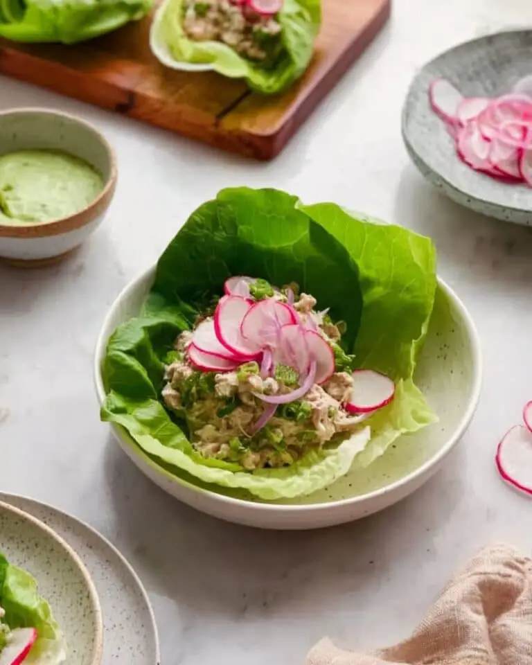 Chickpea Salad Wraps with Creamy Avocado Dill Sauce Recipe