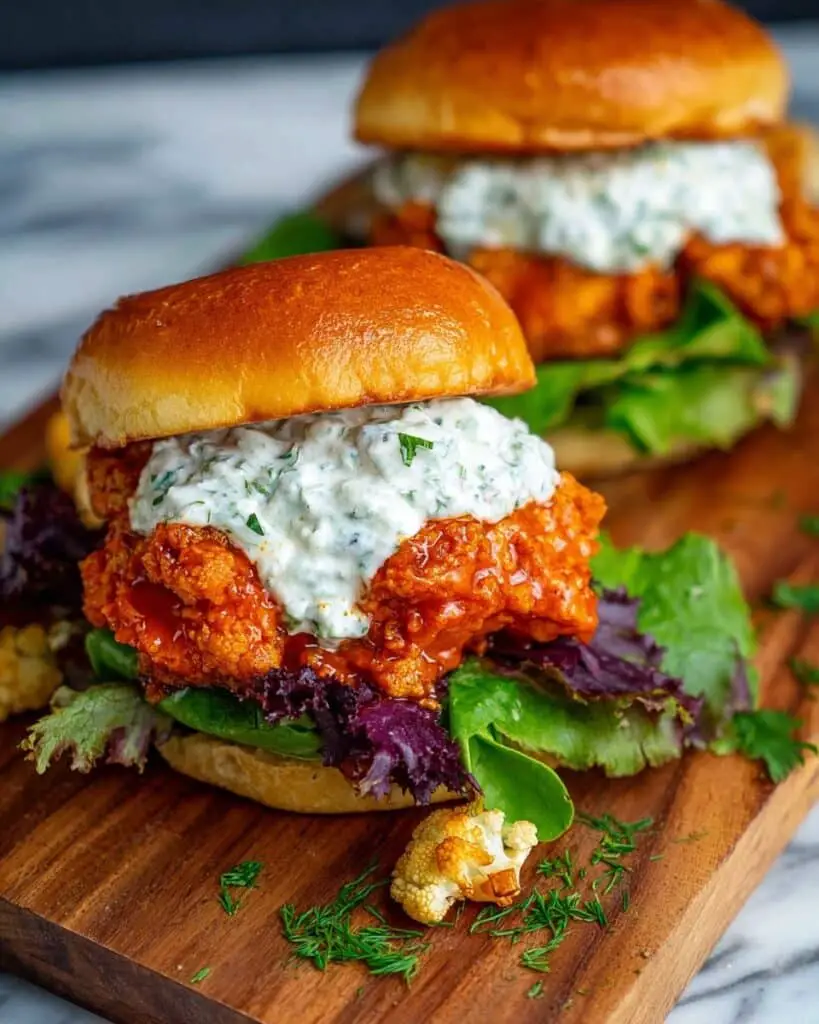 Extra Crispy Fried Buffalo Chicken Sandwich Recipe