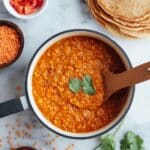 Vegan Ethiopian Red Lentils (Misir Wat) Recipe