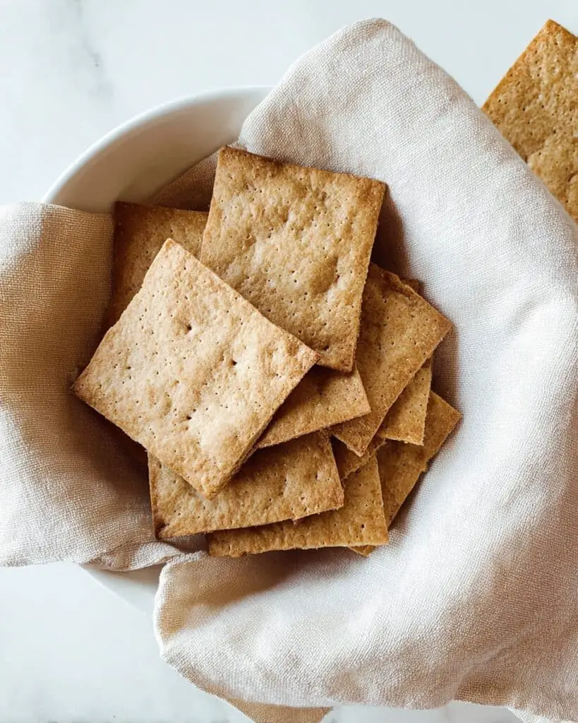 Homemade Whole Wheat Crackers Recipe