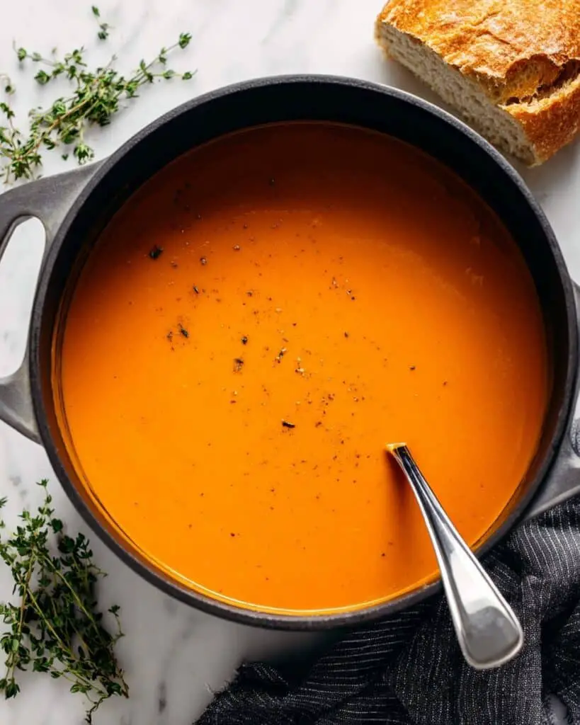 Roasted Red Pepper Gouda Soup Recipe