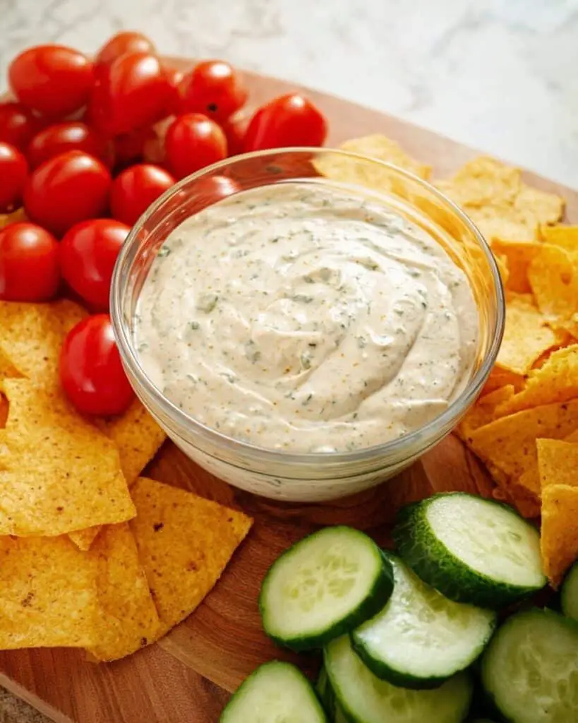 Buffalo Ranch Greek Yogurt Dressing Recipe