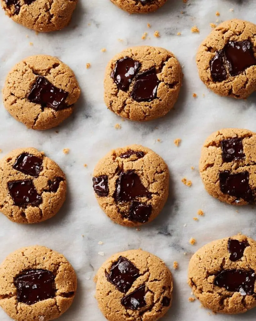 Almond Flour Cookies with Dark Chocolate Chips Recipe