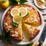 Easy Lemon Coconut Almond Cake Recipe