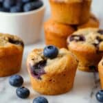 Blueberry Cottage Cheese Muffins Recipe