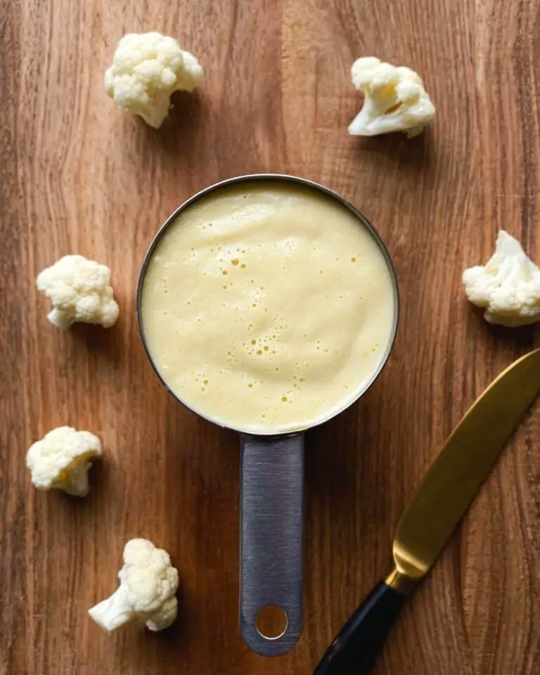 Creamy Cauliflower Sauce with Parmesan Recipe