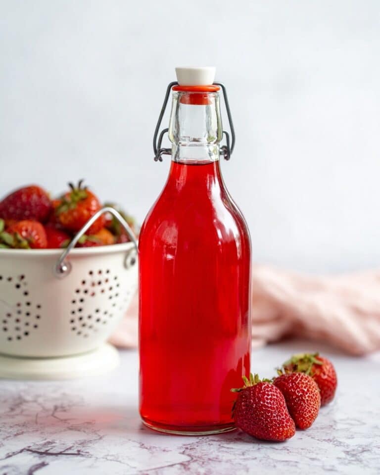Strawberry Simple Syrup Recipe