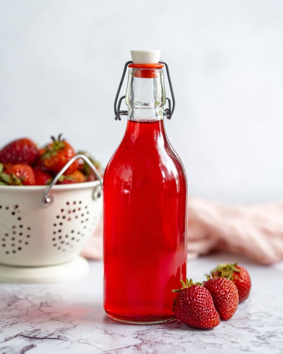 Strawberry Simple Syrup Recipe
