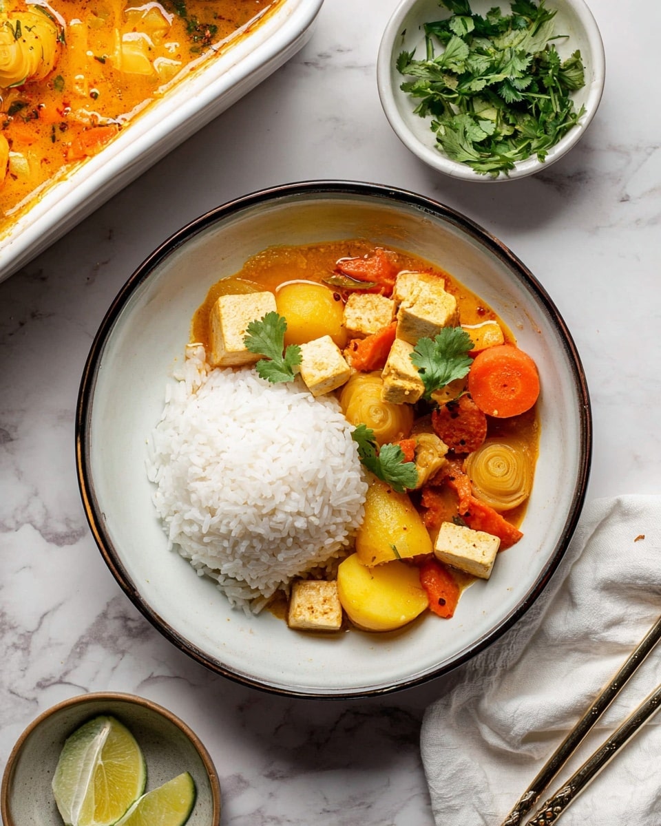 One Pan Vegan Massaman Curry Recipe
