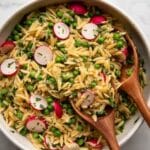 Spring Orzo Salad with Peas and Lemon Vinaigrette Recipe