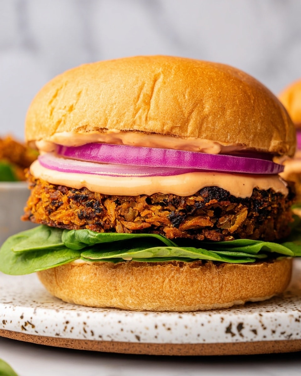 Sweet Potato Black Bean Burgers Recipe
