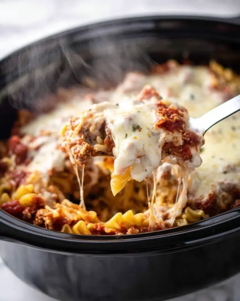 Crock Pot Baked Ziti Recipe