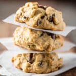 Peanut Butter Oatmeal Chocolate Chip Cookies Recipe