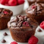 Feel-Good Chocolate Raspberry Muffins Recipe