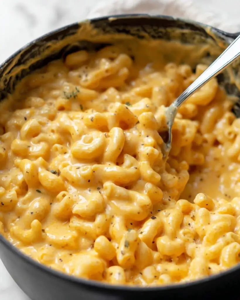 Creamy Stovetop Sweet Potato Mac and Cheese Recipe