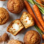 Carrot Cake Muffins with Cream Cheese Filling Recipe