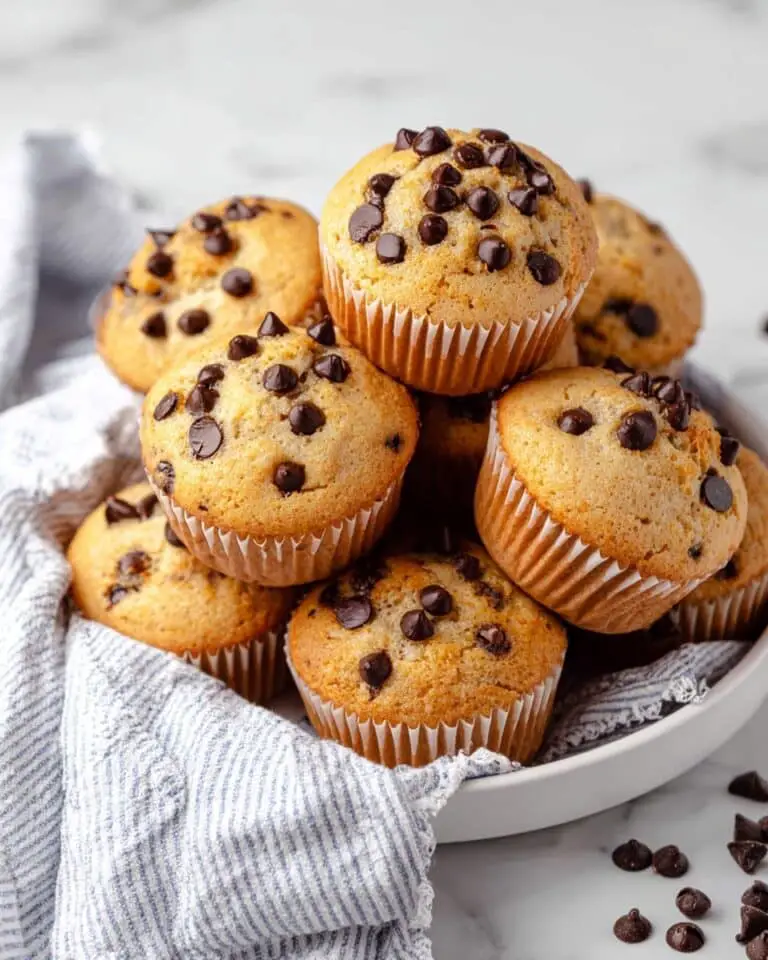 Greek Yogurt Chocolate Chip Muffins Recipe
