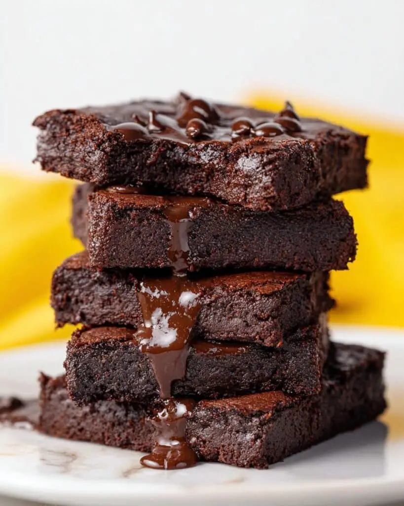 3 Ingredient Banana Brownies Recipe