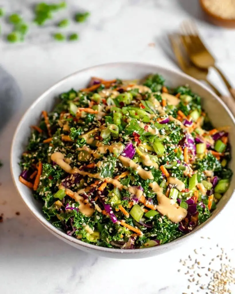 Asian Edamame Peanut Crunch Salad Recipe