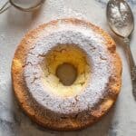 Italian Fresh Cream Lemon Cake Recipe