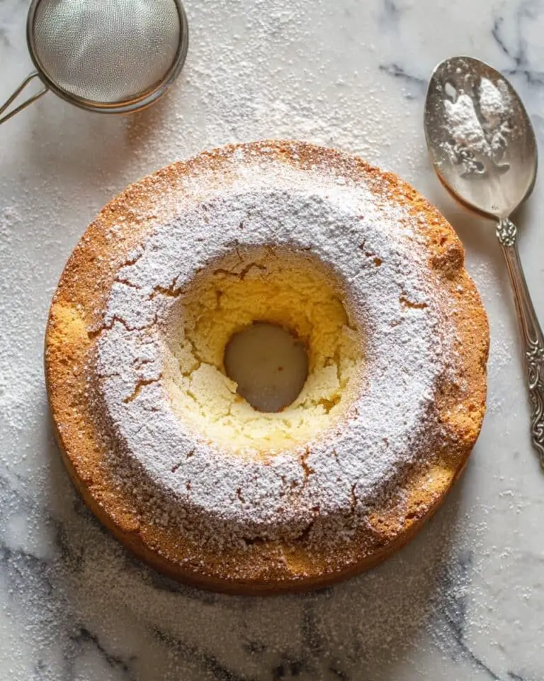 Italian Fresh Cream Lemon Cake Recipe