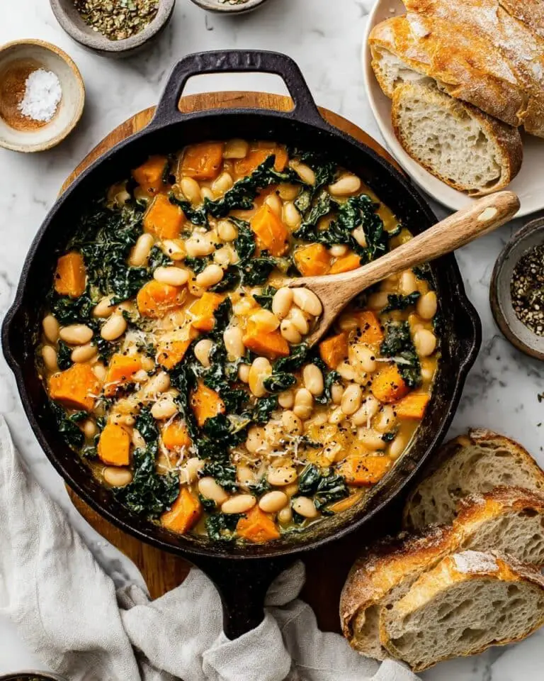 Sweet Potato White Bean Skillet Recipe