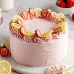 Strawberry Lemon Cake Recipe