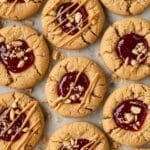 Peanut Butter and Jelly Thumbprint Cookies Recipe