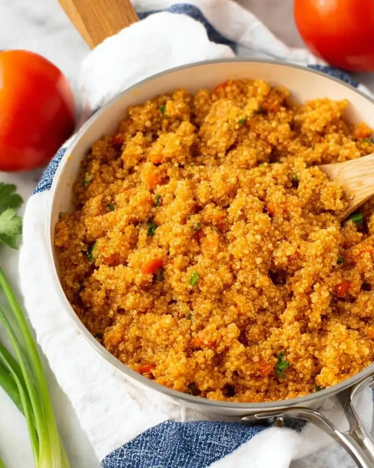 Spanish Quinoa with Tomato and Onion Recipe