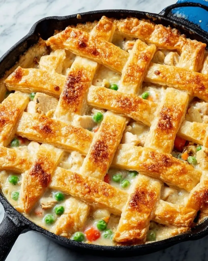 Easy Vegetarian Chickpea Pot Pie Recipe