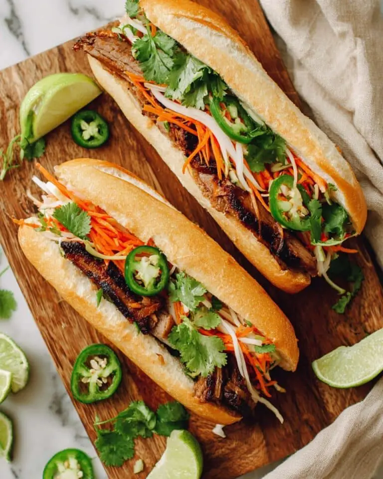 Lemongrass Chicken Banh Mi Recipe