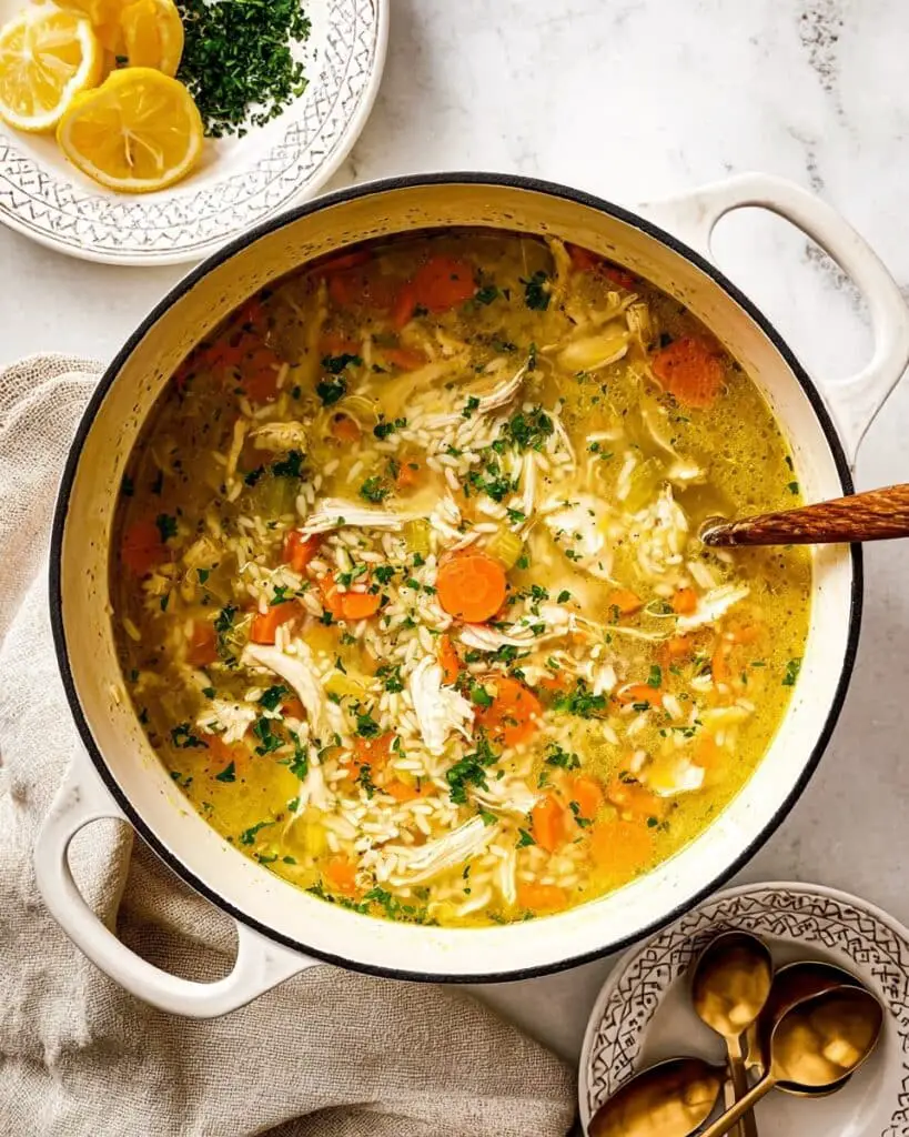 Easy Chicken and Rice Soup Recipe