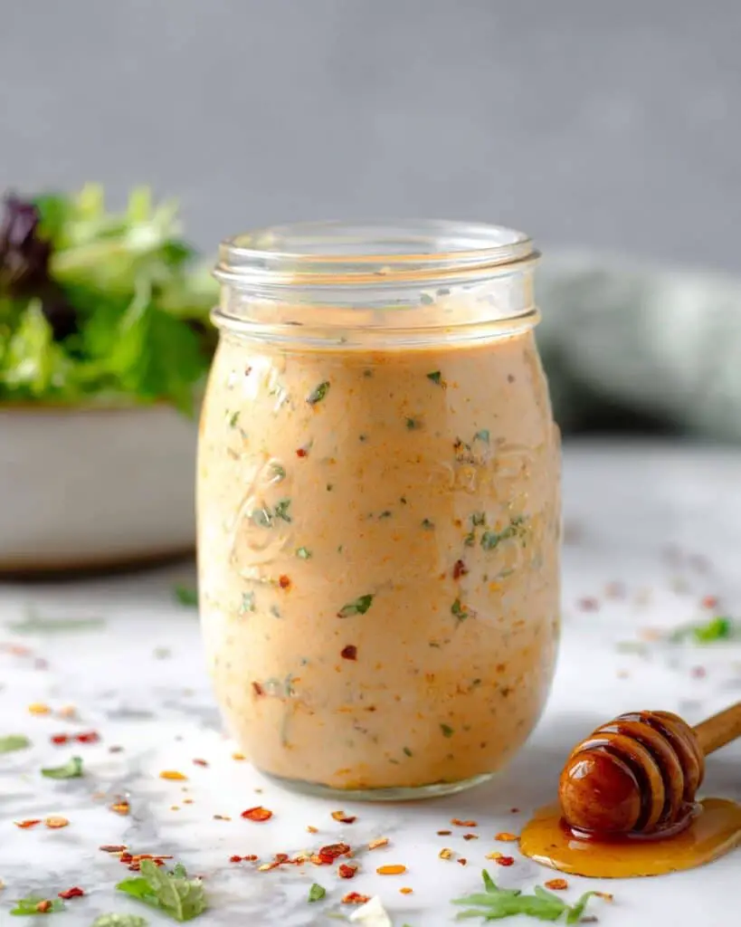 Easy Hot Honey Ranch Recipe (Irresistible Dressing!) Recipe