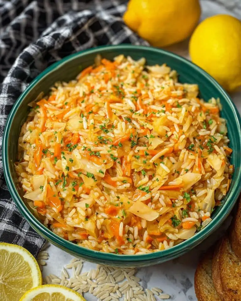 Lahanorizo: Greek Rice with Cabbage Recipe