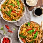 Drunken Noodles with Chicken Recipe