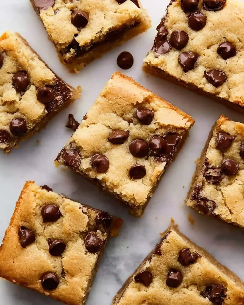 Classic Chocolate Chip Cookie Bars Recipe