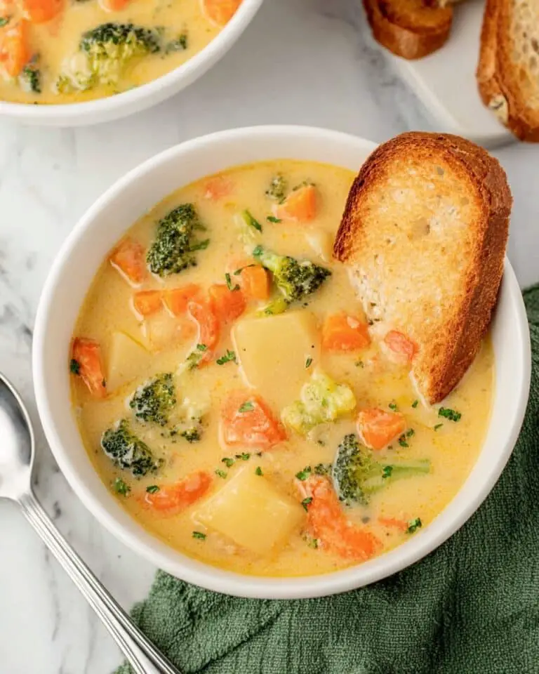 Creamy Vegetable Soup Recipe