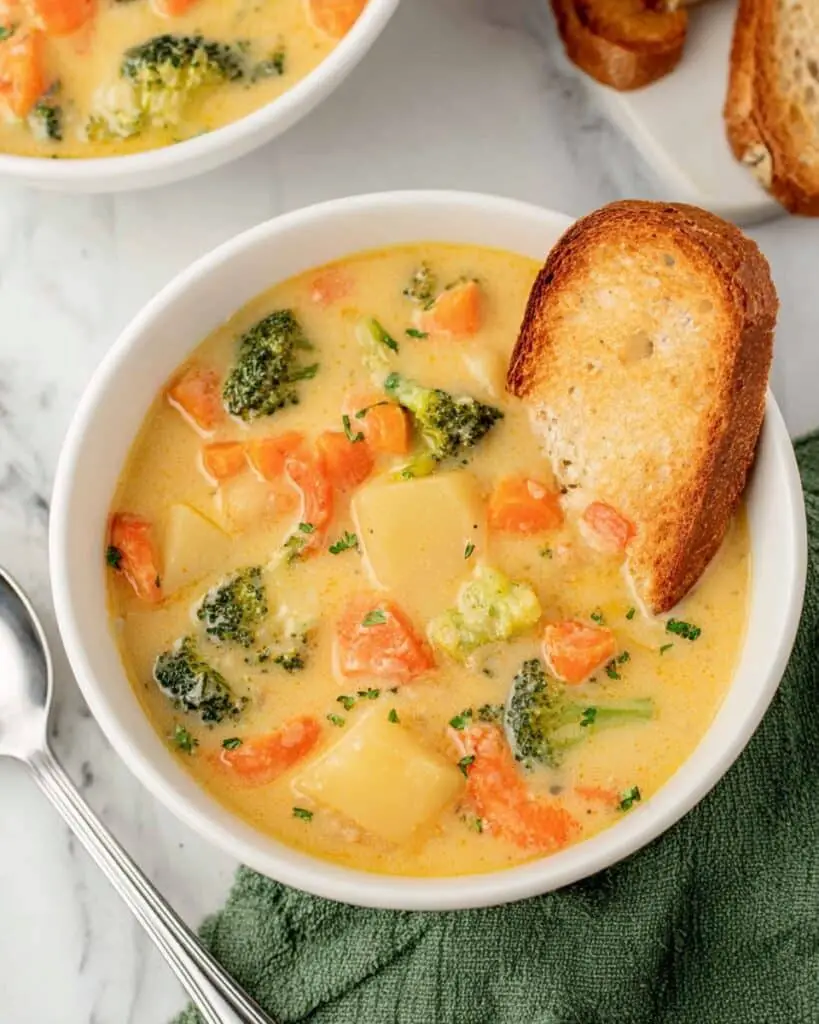 Creamy Vegetable Soup Recipe