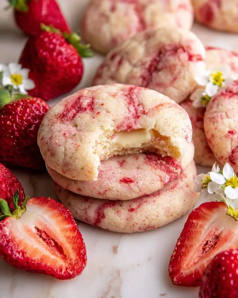 Strawberry Cheesecake Cookies Recipe