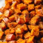 Roasted Sweet Potatoes with Garlic, Cumin, and Paprika Recipe