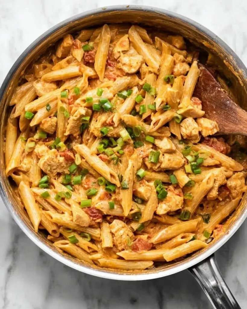 One Pot Creamy Cajun Chicken Pasta Recipe
