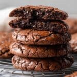 20 Minute Fudgy Chocolate Brownie Cookies Recipe