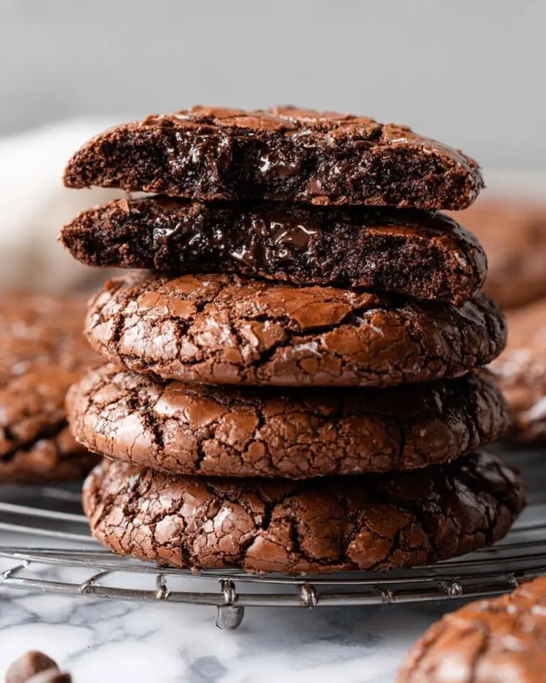 20 Minute Fudgy Chocolate Brownie Cookies Recipe