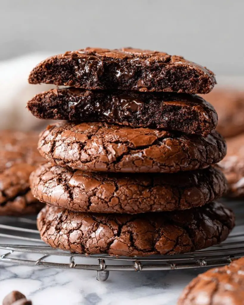 20 Minute Fudgy Chocolate Brownie Cookies Recipe