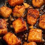 Honey Garlic Salmon Bites Recipe