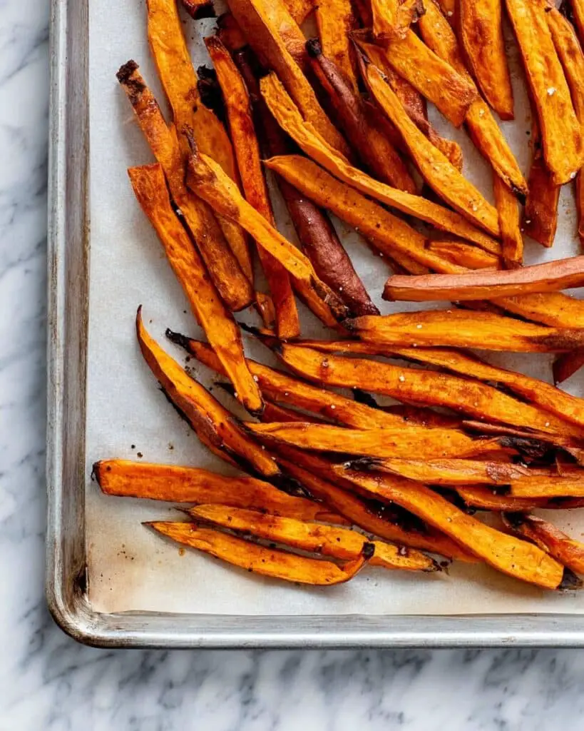 Oven Baked Sweet Potato Fries Recipe