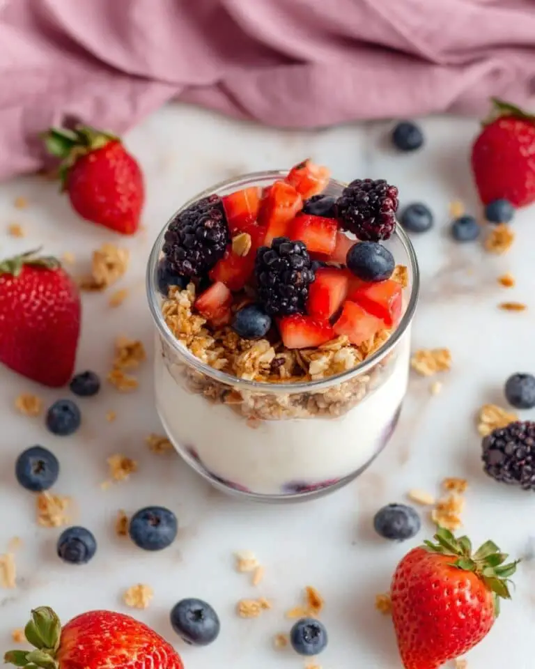 Whipped Cottage Cheese Parfait Recipe